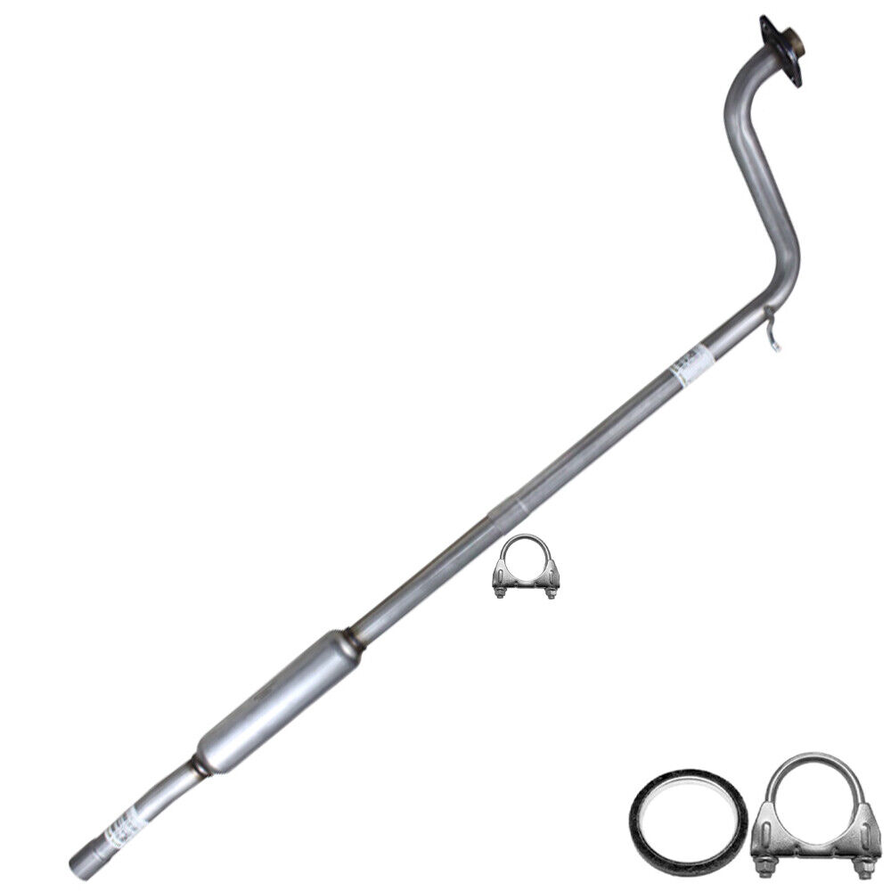 Stainless Steel Exhaust Resonator Fits: 2004-2012 Mitsubishi Galant 2.4L