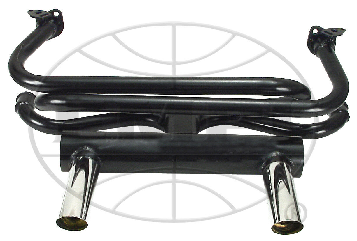 VW  2 TIP  GT STYLE  EXHAUST SYSTEM EMPI 3417   TYPE 1 & GHIA NEW