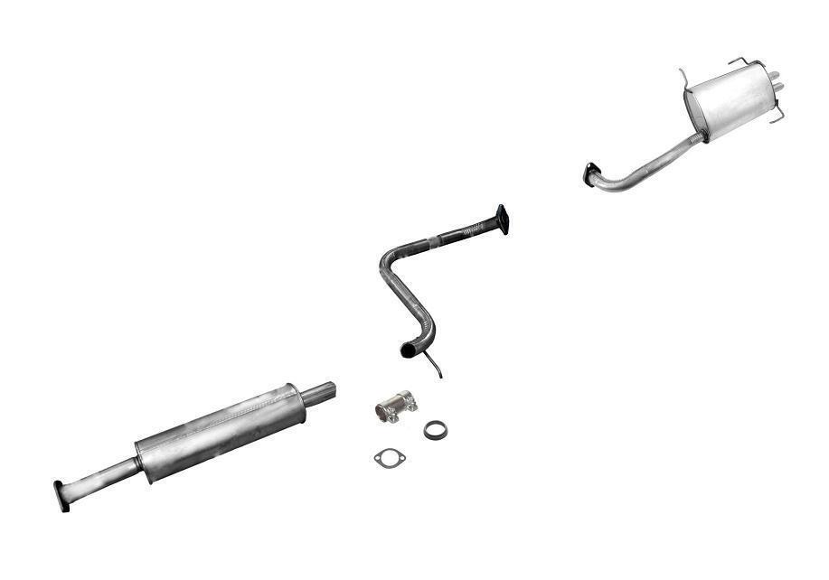 Muffler Exhaust Pipe System Fits Nissan Maxima 02-03 & Infiniti I35 02-04 3.5L