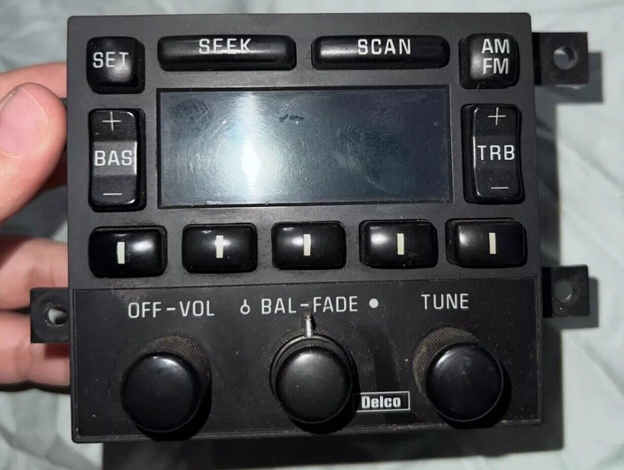 1993 1994 Buick Regal Radio Head Display Control Unit Delco 16161954 OEM