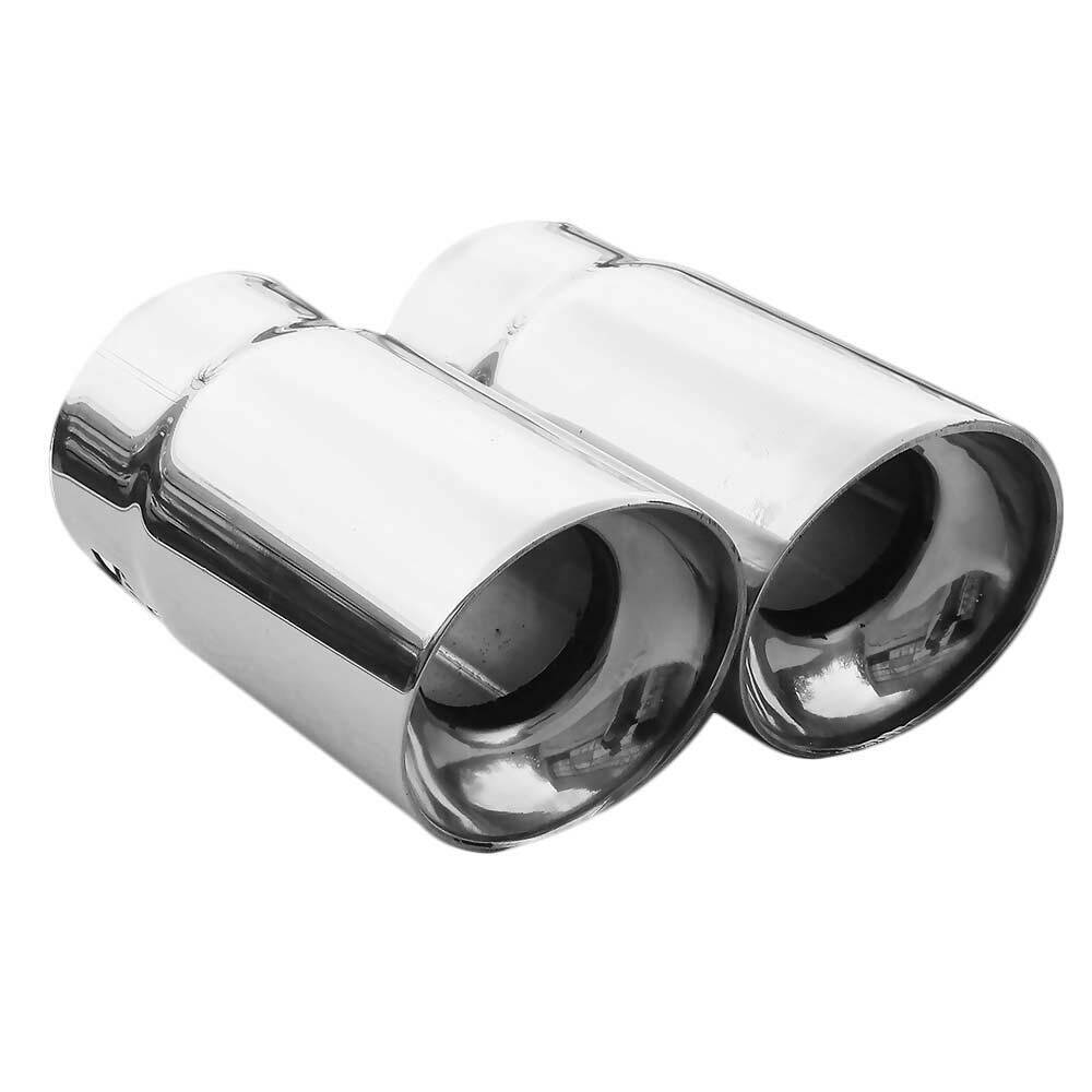 Exhaust Tip Trim Pipe Tail For Audi A6 S6 A7 S7 A8 S8 Q3 Q5 Q7 80 90 100 200 TT