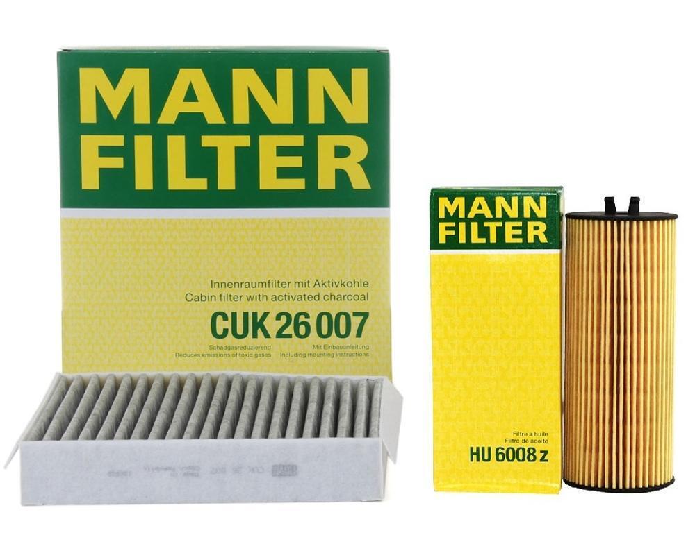 Mann Air Carbon Cabin Filter Kit for Mercedes C117 X156 CLA45 AMG GLA45 AMG