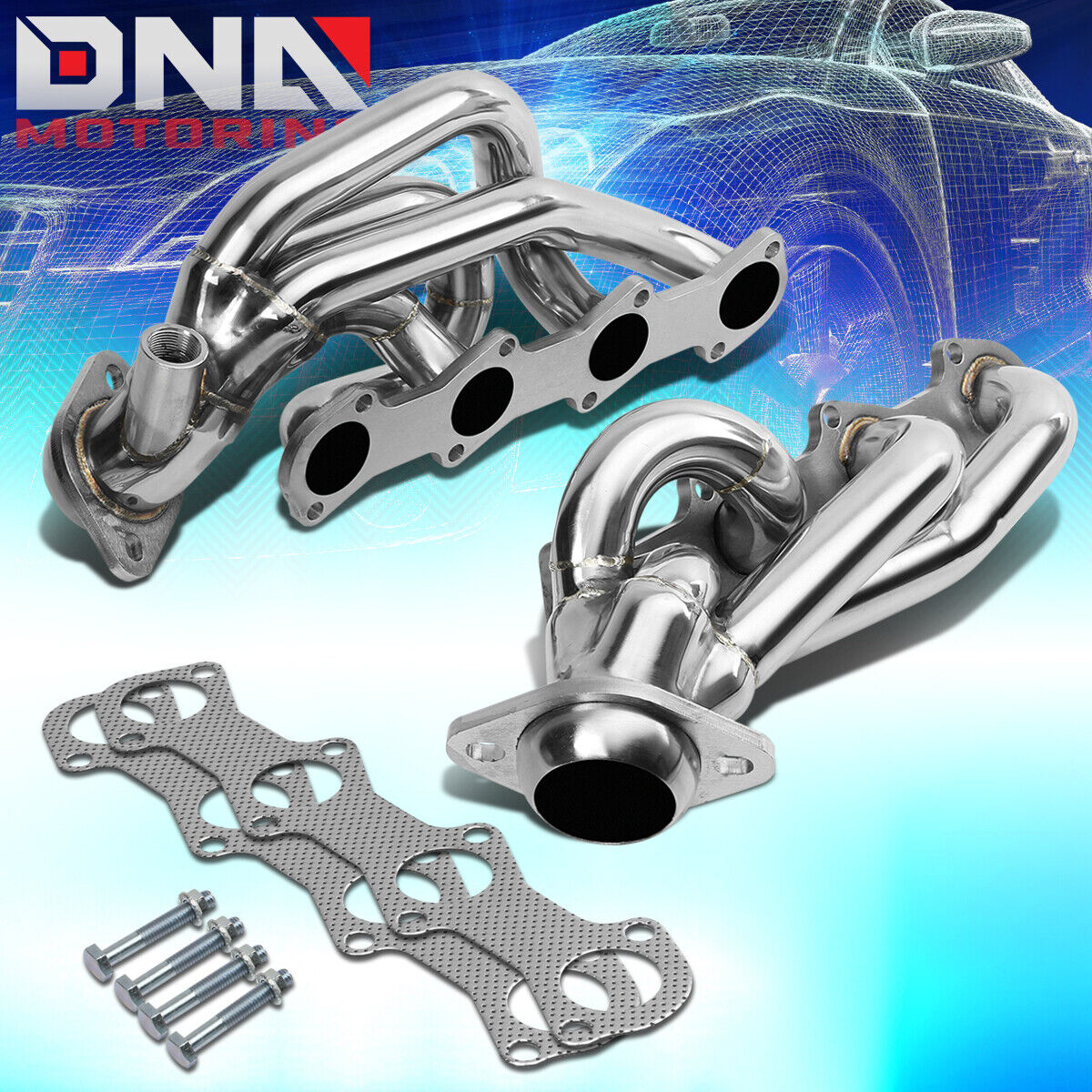 STAINLESS STEEL HEADER FOR 97-03 F150/F250/EXPEDITION 5.4L 8CYL EXHAUST/MANIFOLD