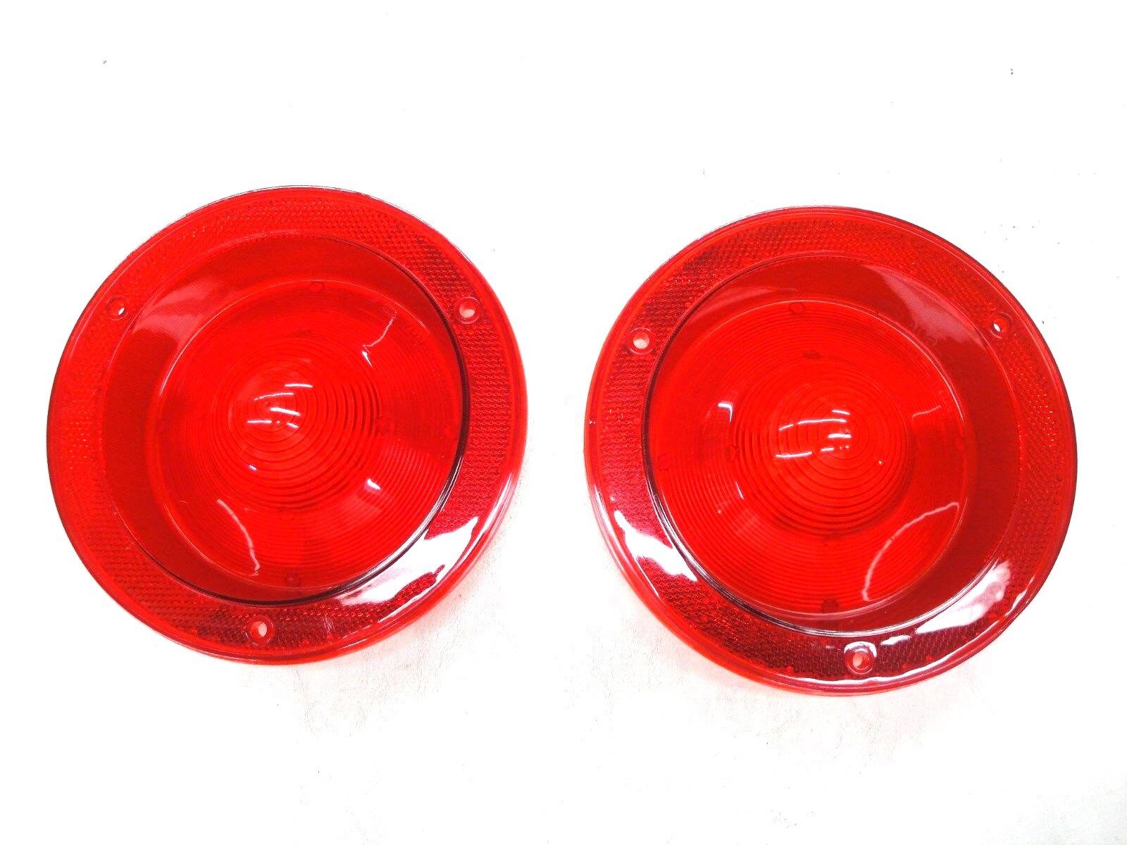 1960 1961 60 61 FORD FALCON TAILLIGHT RED LENS   NEW  *