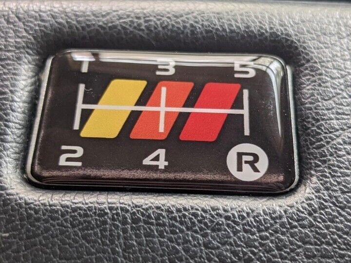 Toyota MR2 (AW11) 5-Speed TRD Selector Badge [1985 - 1989]