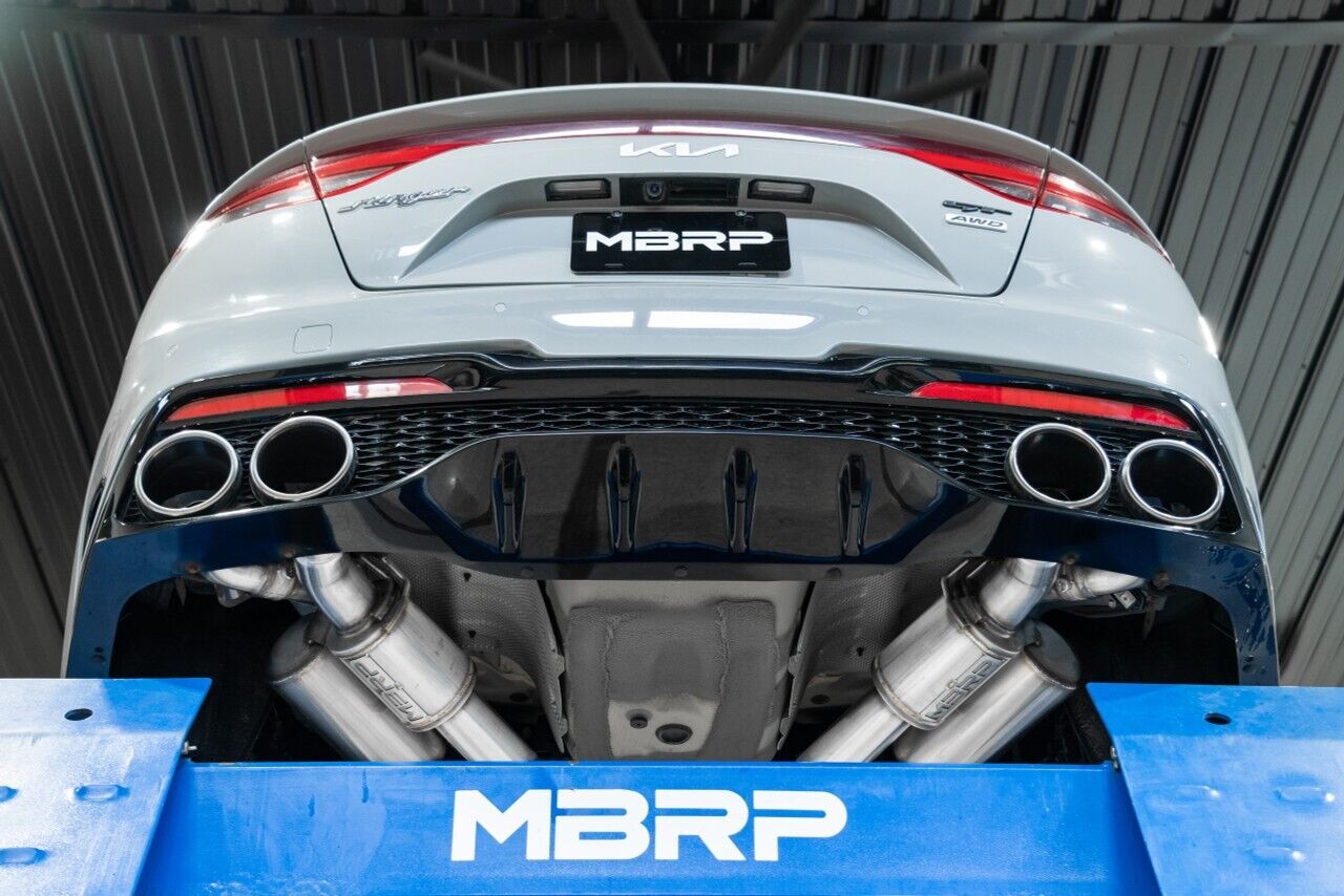 MBRP Armor Pro Catback Exhaust System for 2022-2023 Kia Stinger GT 3.3L RWD AWD