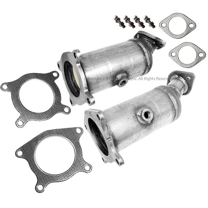 2009-2010 LINCOLN MKS V6-3.7L Manifold Catalytic Converters 2 PIECES PAIR 