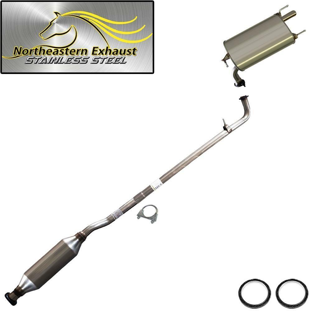 Resonator Muffler Exhaust System Kit compatible with 07-2011 Camry 2.4/2.5L