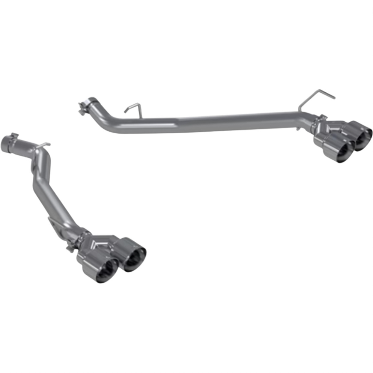 MBRP 2.5'' AxleBack Quad Exit Exhaust w/ SS Tip Fits 2020 - 2023 Ford Explorer