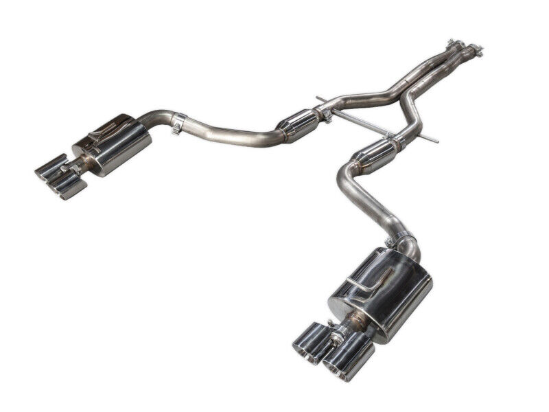 AWE Tuning Fits Porsche Panamera S/4S Touring Edition Exhaust System - Polished
