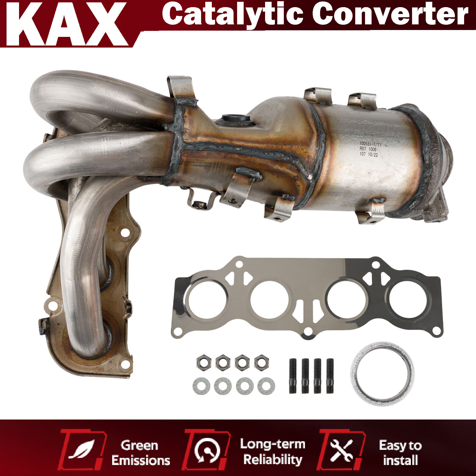 For 2006-2008 Toyota RAV4 2008-2015 Scion xB 2.4L Catalytic Converter Front EPA