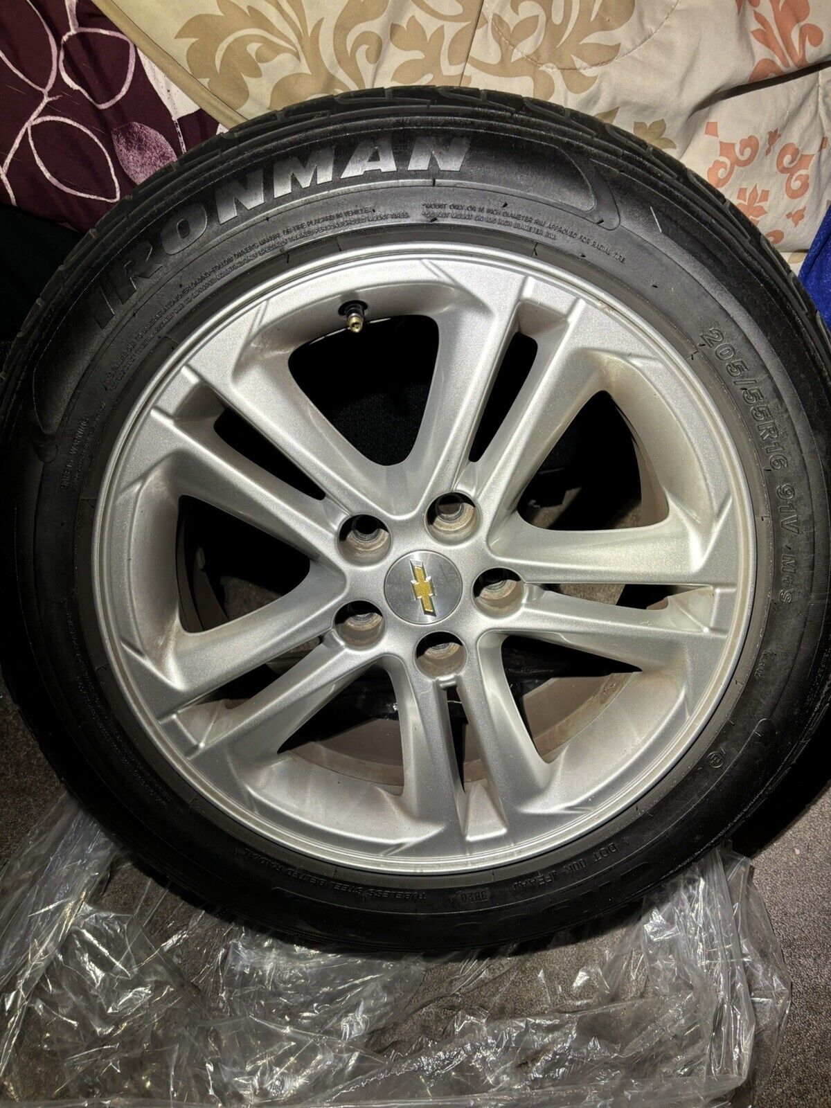 2017 Chevy Cruze 16” Wheel With Tires Two Still New Other Two Half Life 