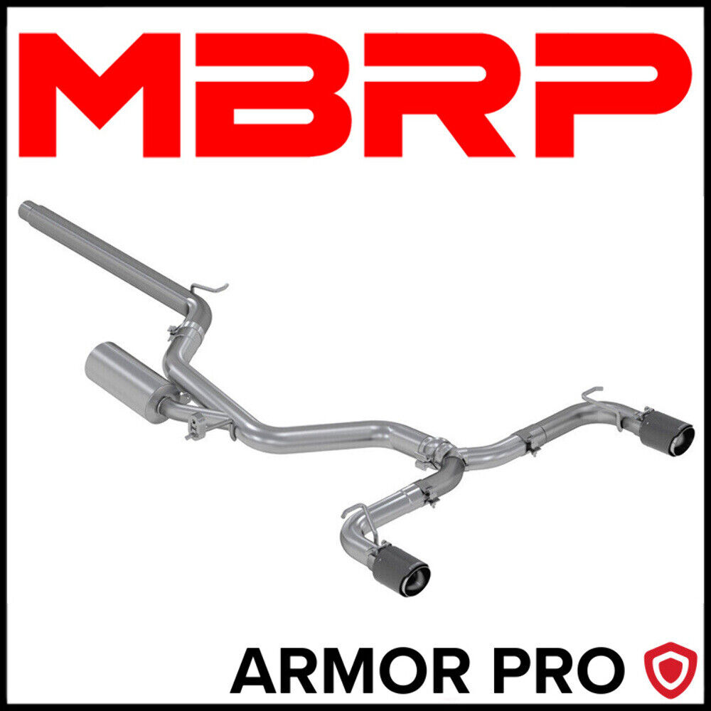 MBRP Armor Pro Cat-Back Exhaust System fit 2015-21 Volkswagen Golf GTI MK7/MK7.5