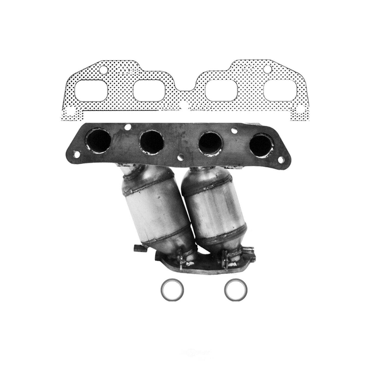 Catalytic Converter with Integrated Exhaust Manifold Front fits 00-05 MR2 Spyder
