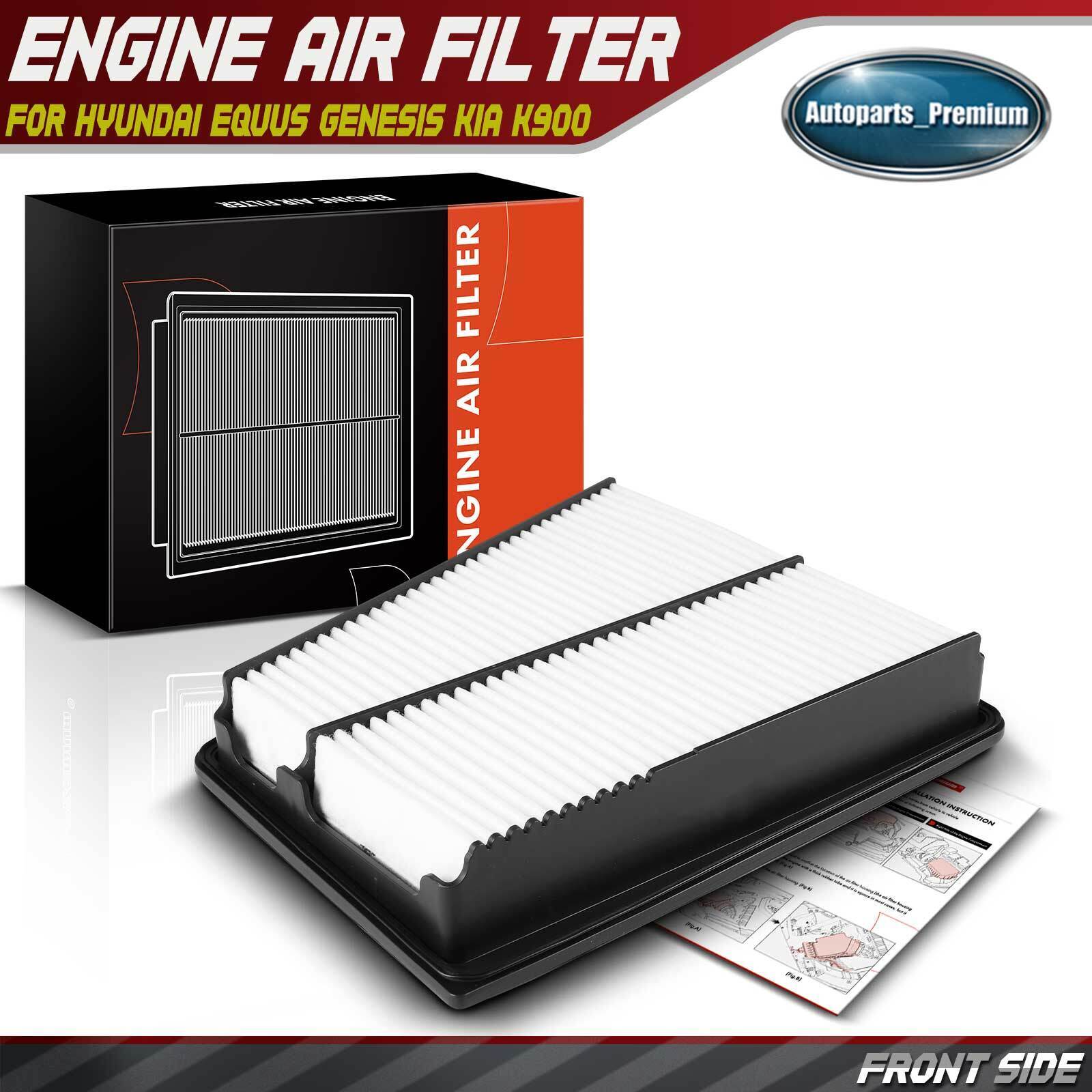 Engine Air Filter for Hyundai Equus 2011-2016 Genesis 2009-2014 Kia K900 15-17