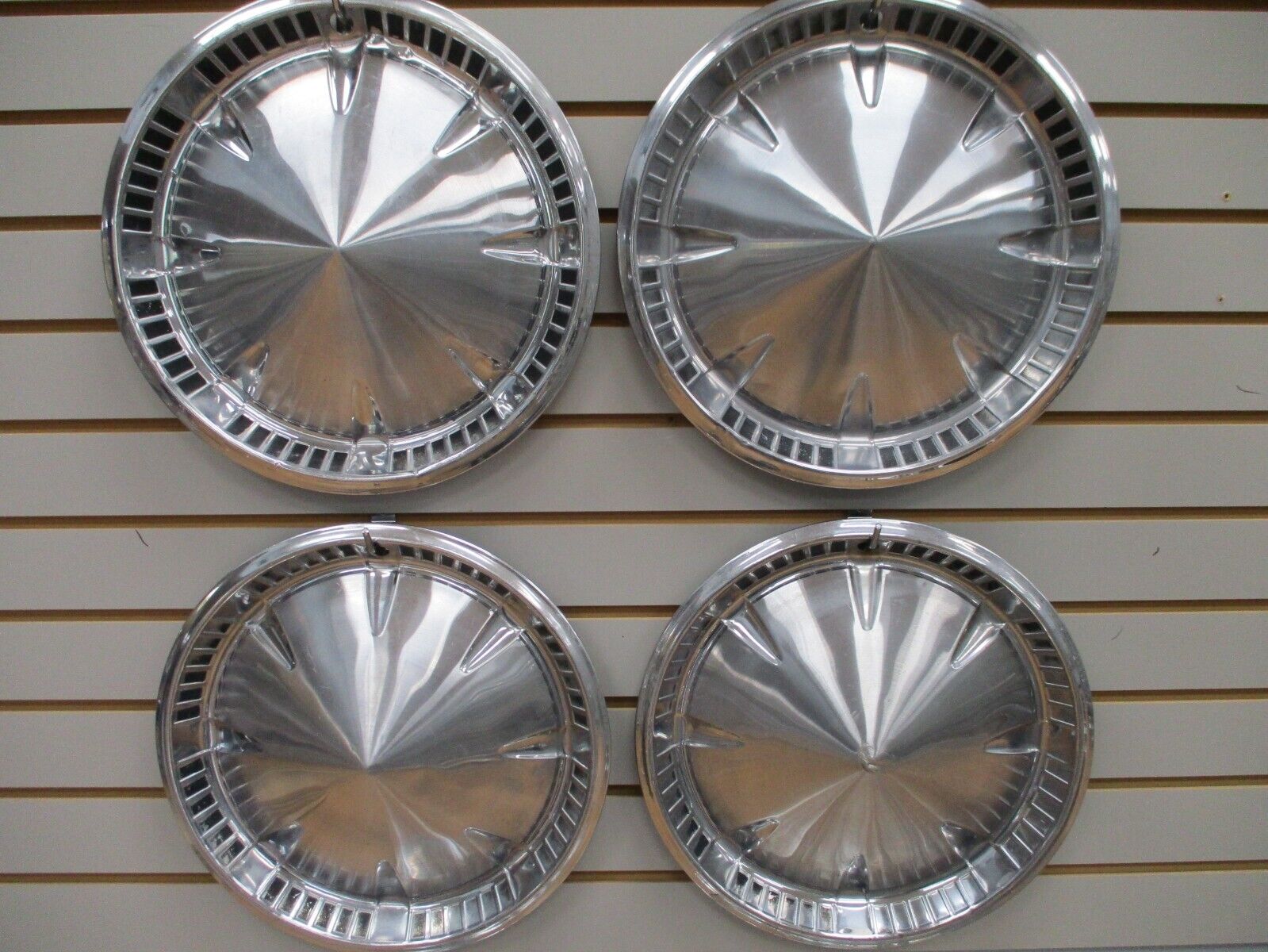 1959 PLYMOUTH BELVIDERE FURY Wheel Cover Hubcaps SET 59