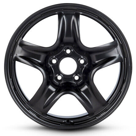 New Wheel For 2008-2012 Chevrolet Malibu 17 Inch Black Steel Rim