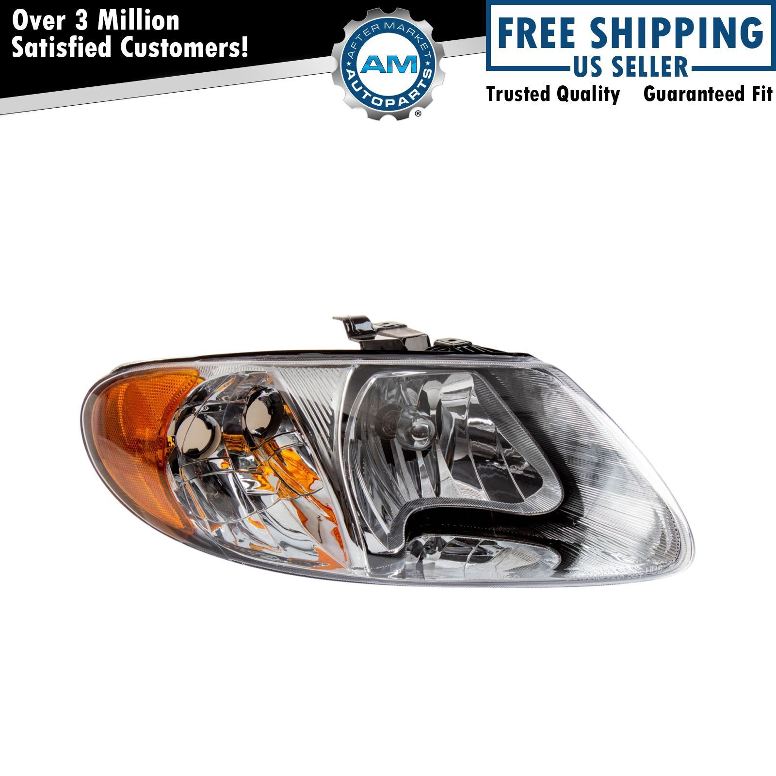 Headlight Headlamp Passenger Side Right RH for Dodge Grand Caravan Voyager