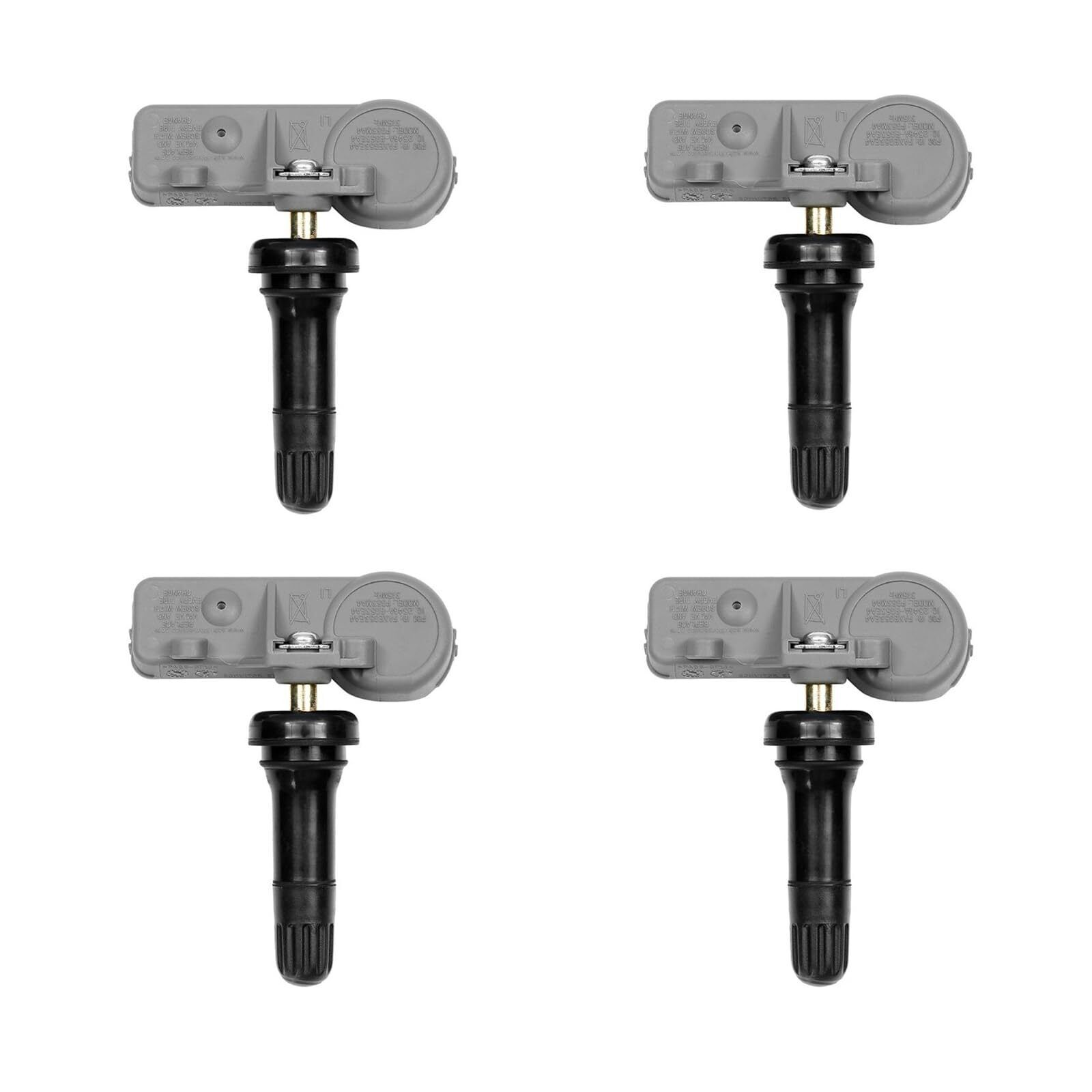 Tire Pressure Sensor 315MHz TPMS Snap-in 4Pcs Compatible with Chevy GMC Cadil...