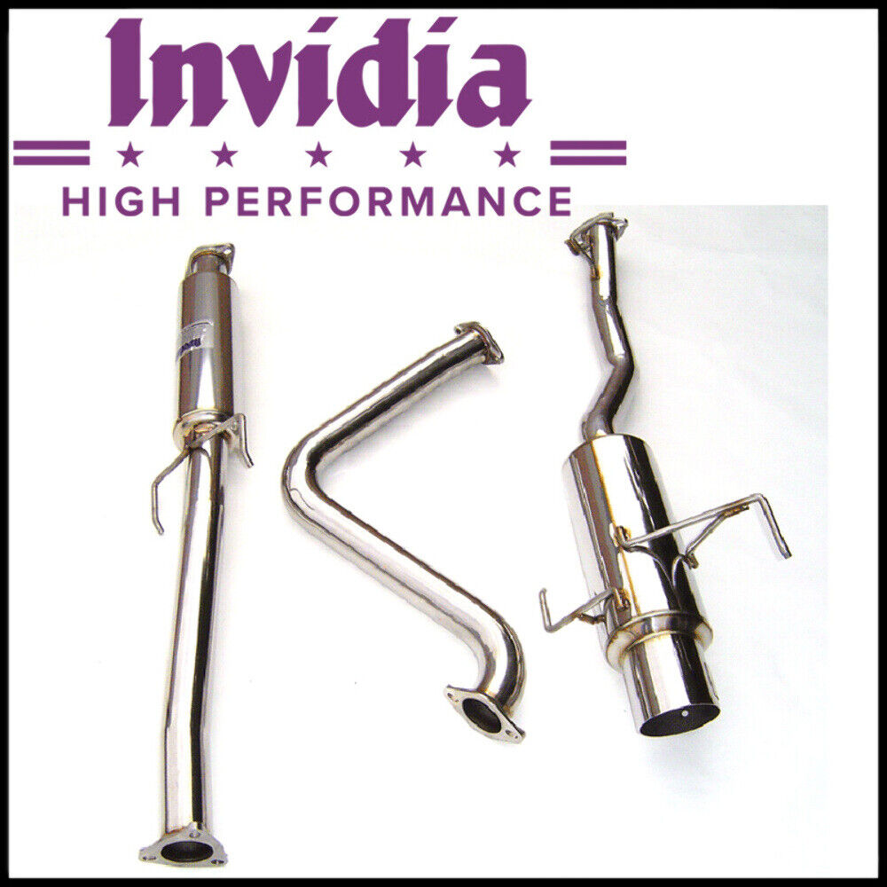 Invidia N1 Stainless Steel Cat-Back Exhaust System fits 1997-2001 Honda Prelude