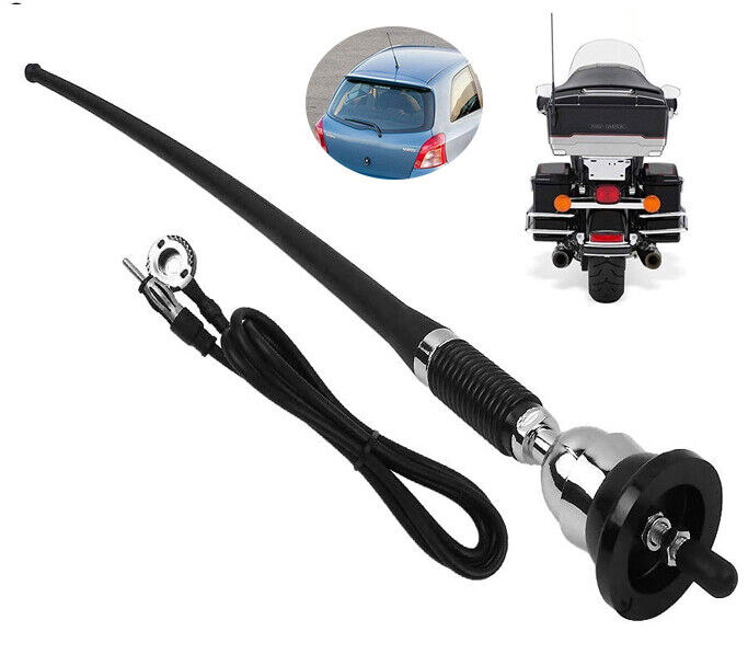16 INCH Car Radio Stereo Antenna Stealth FM AM For Vehicle Truck Motorcycle Boat