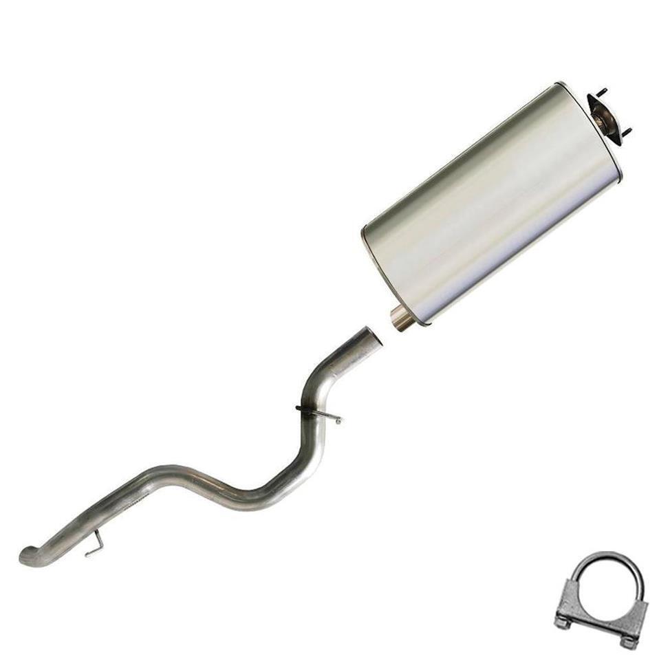 Stainless Steel Resonator Muffler Tail Pipe Exhaust Systemfits: 02-06 Liberty