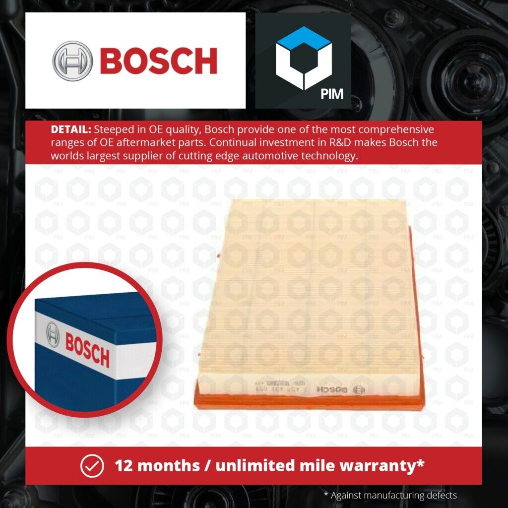 Air Filter fits SEAT CORDOBA 6L 1.4 02 to 07 Bosch 036129620D 036198620 Quality