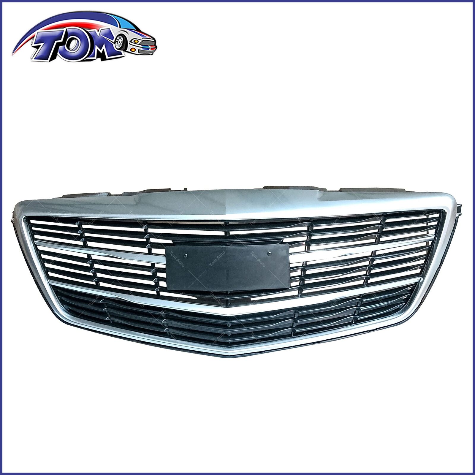 Front Bumper Grille For Cadillac ATS 15-20 W/O Adaptive Cruise Control US