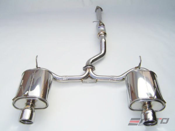 INVIDIA Q300 Dual Rolled Stainless Tip Catback Exhaust for S2000 00-09 AP1 AP2