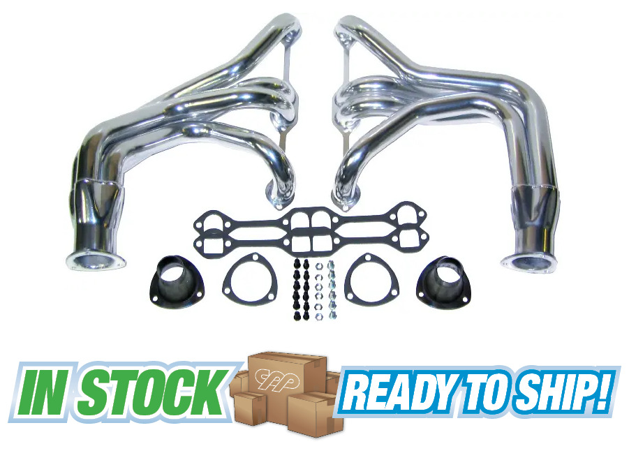 Total Cost Involved Eng. 928-9000-06 Headers - Coated For Small Block Chevy
