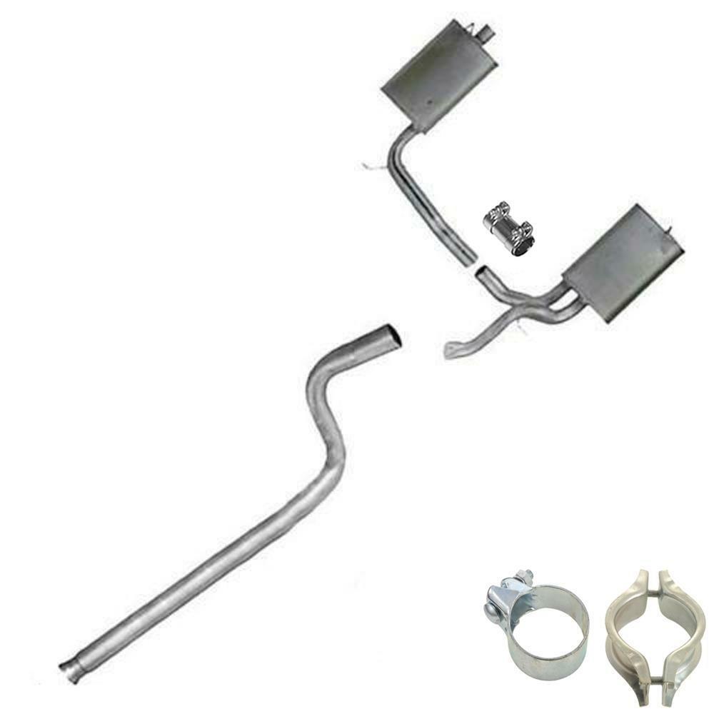 Single Outlet Exhaust System Kit fits: 1999-2000 Volvo S70 2.4L Turbo AWD