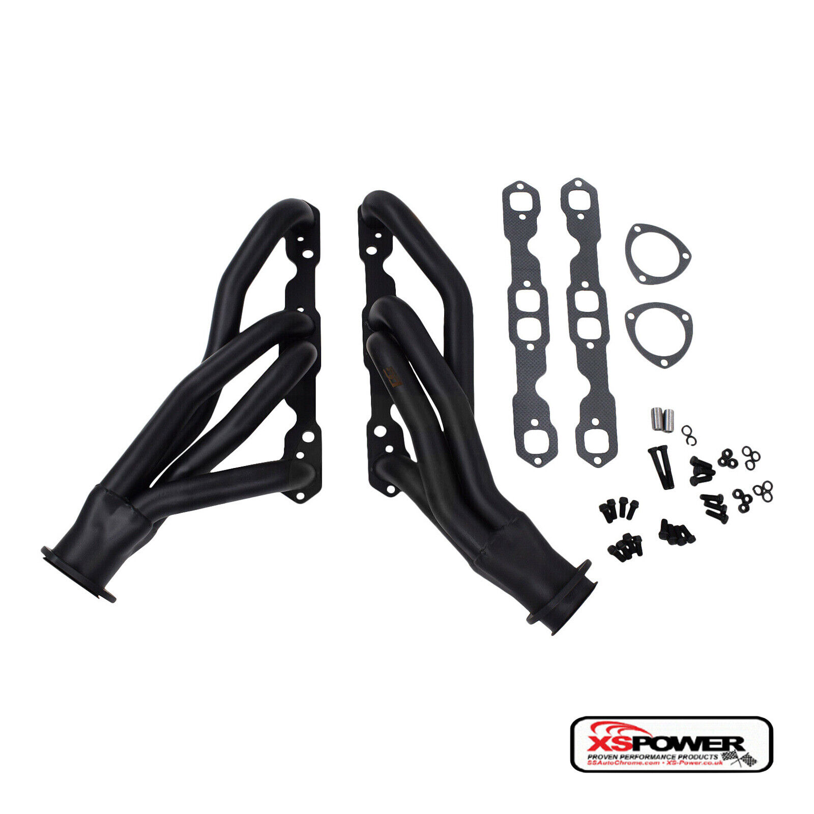   Small Block V8 Shorty Headers for Chevy 65-90 Caprice Impala Bel Air Biscayne