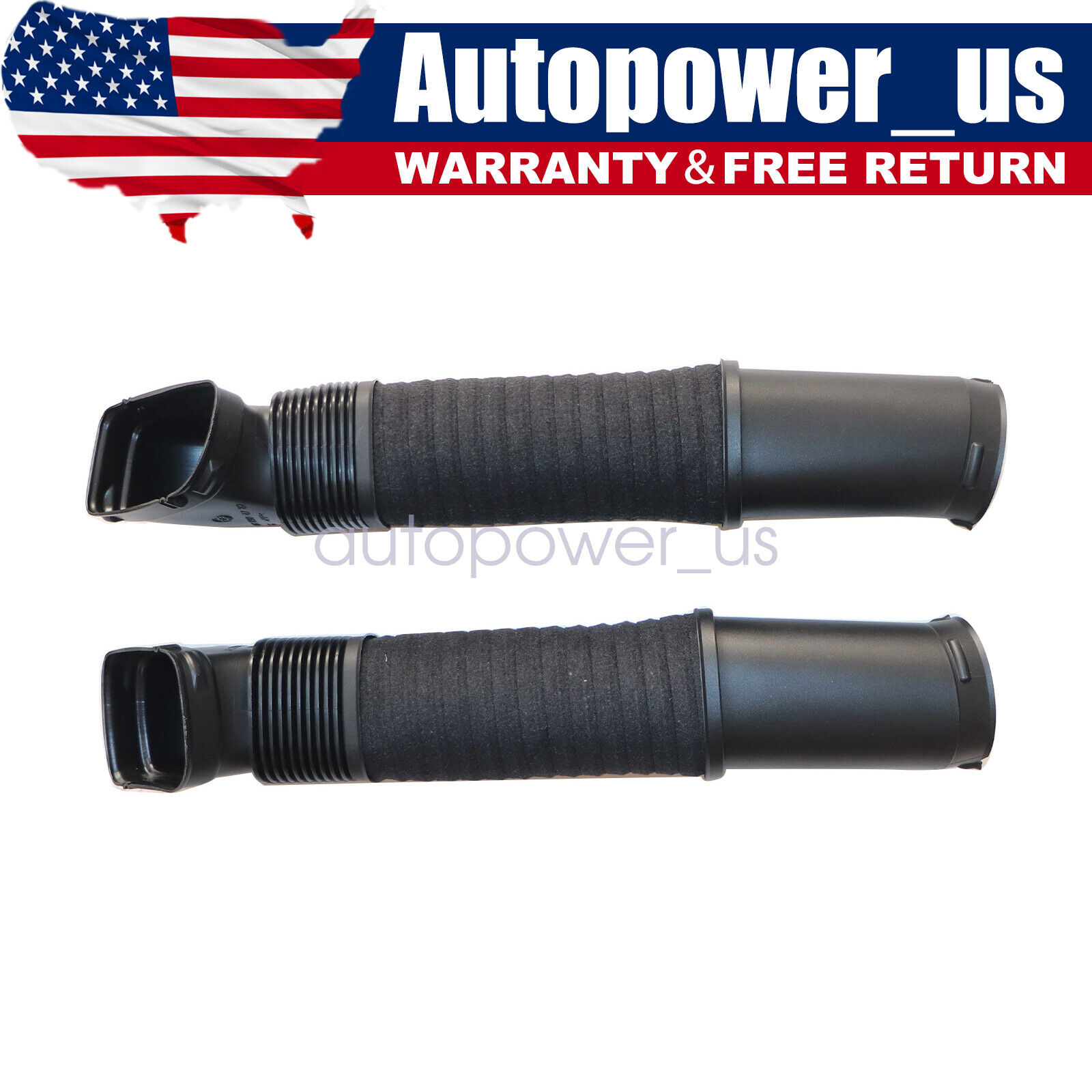 Set Left & Right side Air Intake Duct hose for Mercedes W221 W216 S550 CL500