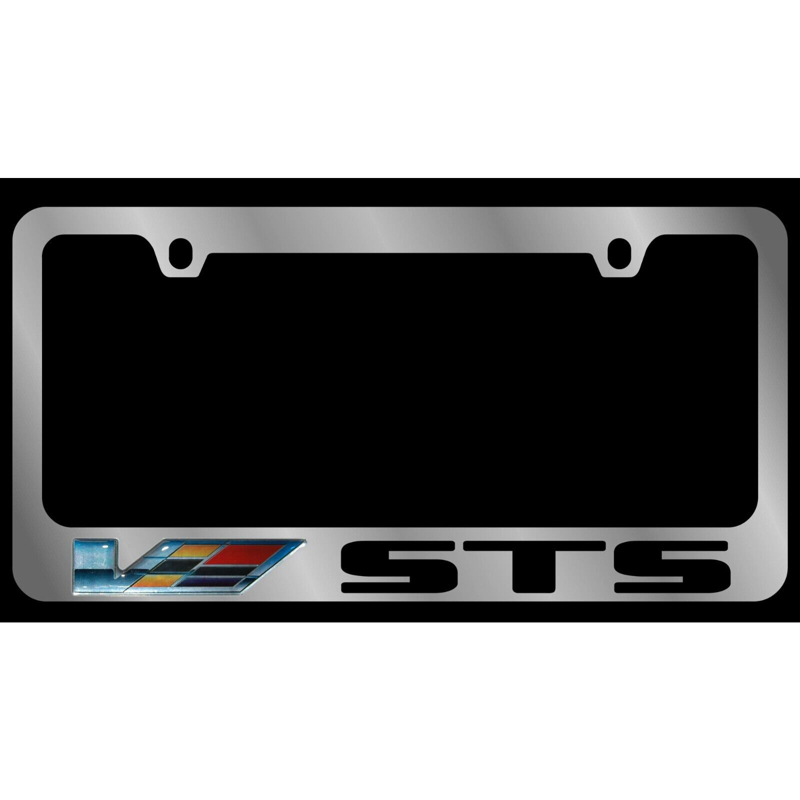 Cadillac STS V License Plate Frame (Chrome)