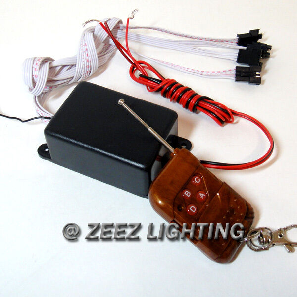 LED Undercar Underbody Neon Light Replacement Control Module Box w/ Remote Unit