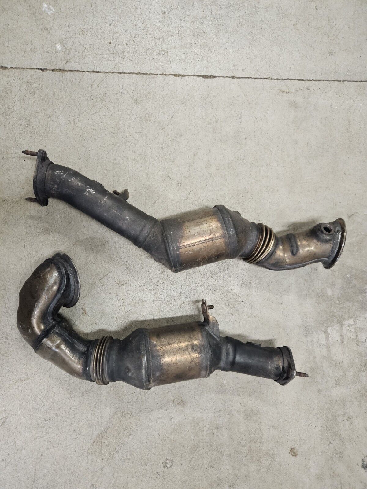 For BMW 2009-2010 535i Xdrive 3.0 Factory Exhaust Down Pipes Left & Right side