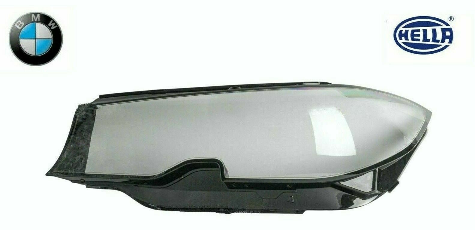 BMW 3 G20 G21 SERIES LEFT SIDE Headlight Headlamp Lens Cover 18-20 NEW OEM 