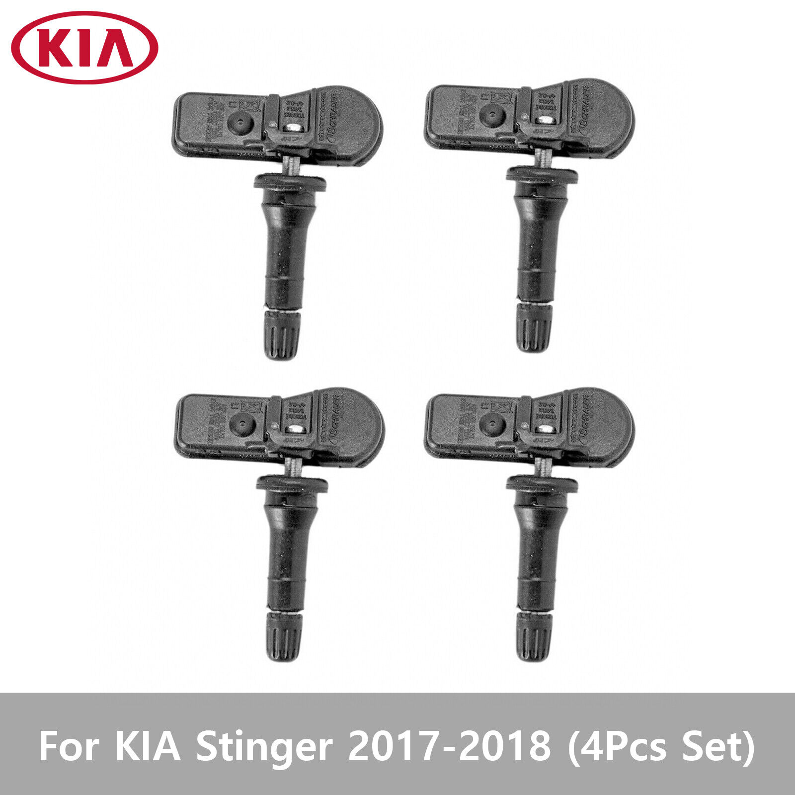 OEM 52933J5000 TPMS Sensor Valve (4Pcs Set) for KIA Stinger 2017-2018 G70