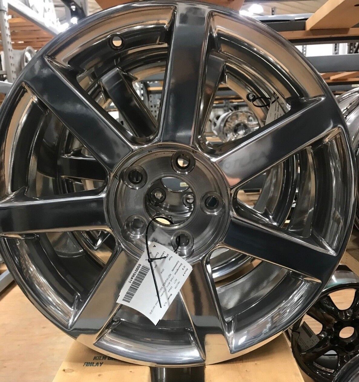 CADILLAC XLR 2004 Wheel (18x8, aluminum), (7 spoke), polished 