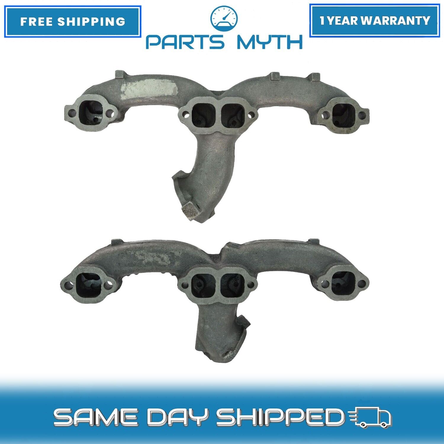 NEW Exhaust Manifolds Pair Set Fits For 1968-1972 Chevy GMC Pickup Truck Van V8