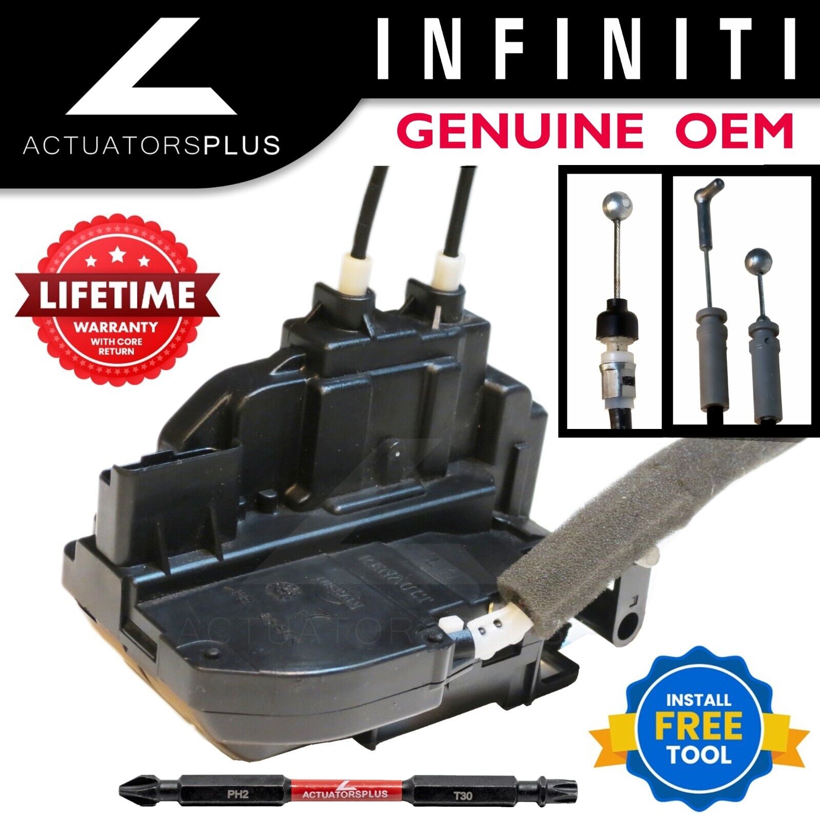 Infiniti G35 Coupe OEM Front Left Door Lock Actuator 03-04 **Lifetime Warranty**