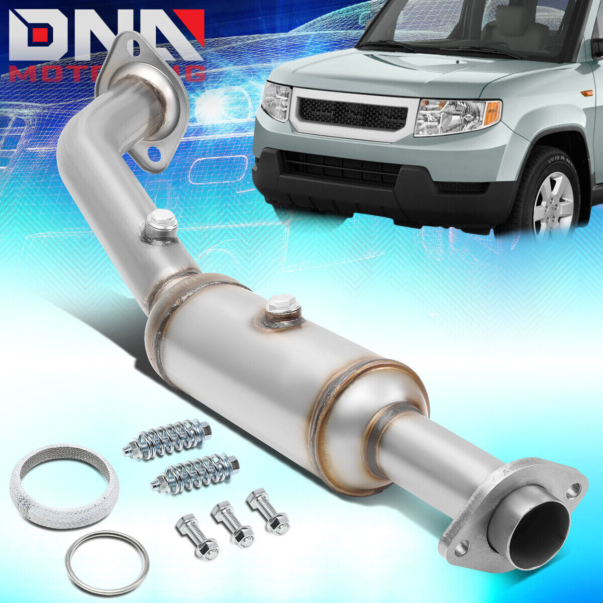 FOR 2003-2011 HODNA ELEMENT 2.4 FACTORY STYLE REAR CATALYTIC CONVERTER MANIFOLD