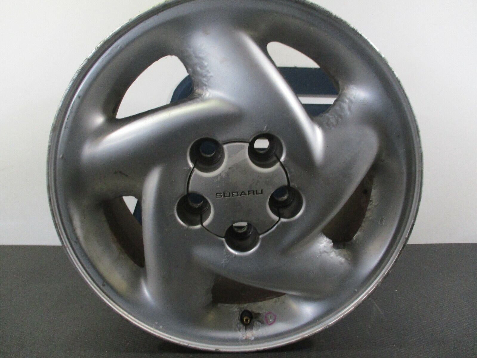 1996 Subaru SVX Factory Wheel Rim Disk (16X17-1/2JJ)(Left Side)(FLAWS)