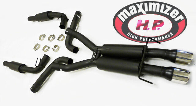 Maximizer-HP Stainless Catback Exhaust Fits For 96 thru 02 Dodge Viper GTS 8.0L