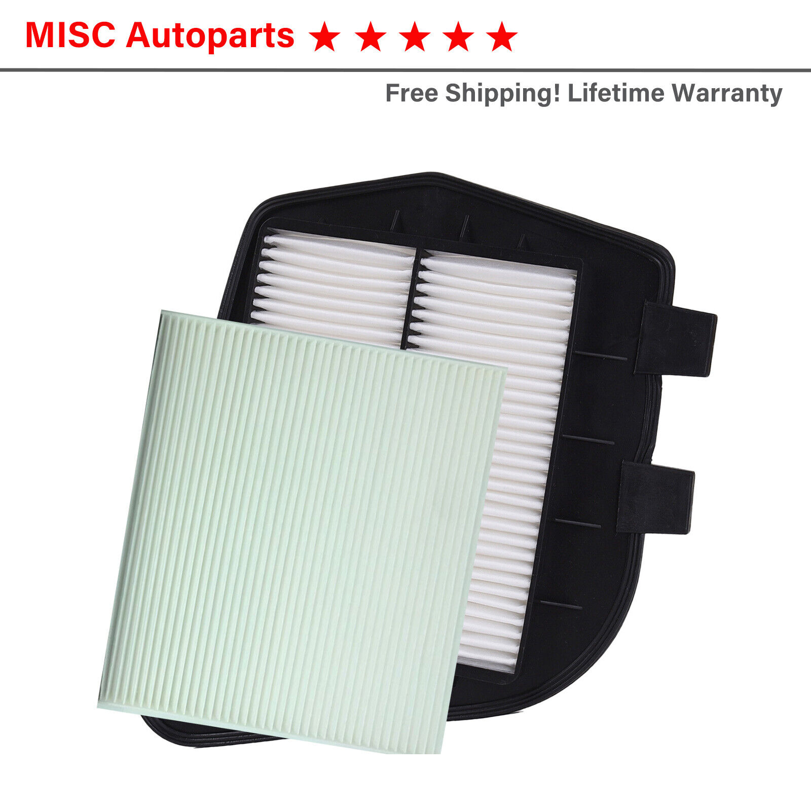 Engine & Cabin Air Filter For 2003-2007 Cadillac CTS V6 2.8L 3.2L 3.6L
