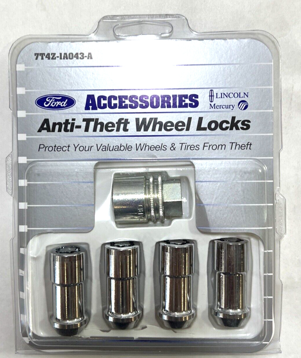 NEW OEM Ford MKX Wheel Locks Exposed Lugs 2007-2015 7T4Z1A043A
