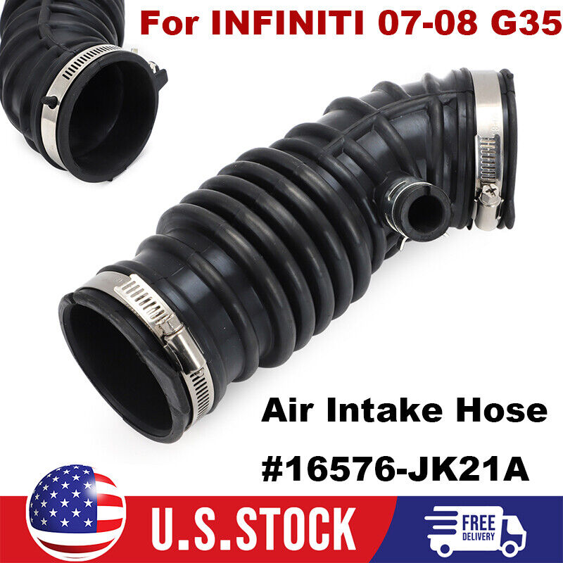 Air Intake Hose #16576-JK21A For INFINITI 2007-08 G35 Right Rear 2008-10 EX35 US