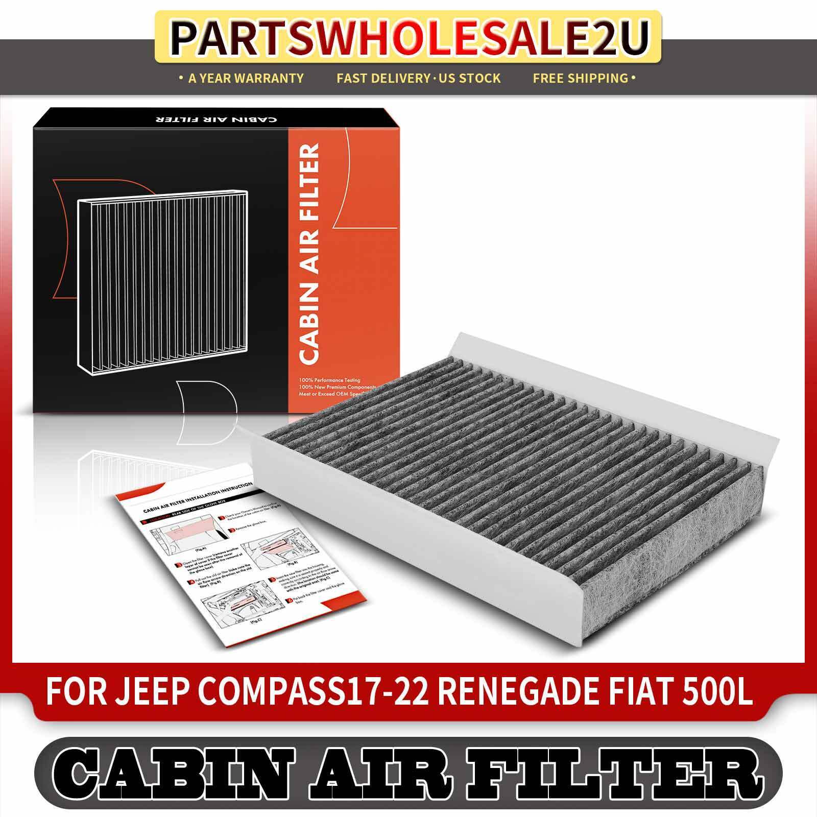 Activated Carbon Cabin Air Filter for Jeep Compass Dodge Hornet Fiat 500L 500X