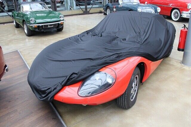 Moveni protective blanket full garage car cover indoor satin black for Marcos Mantula