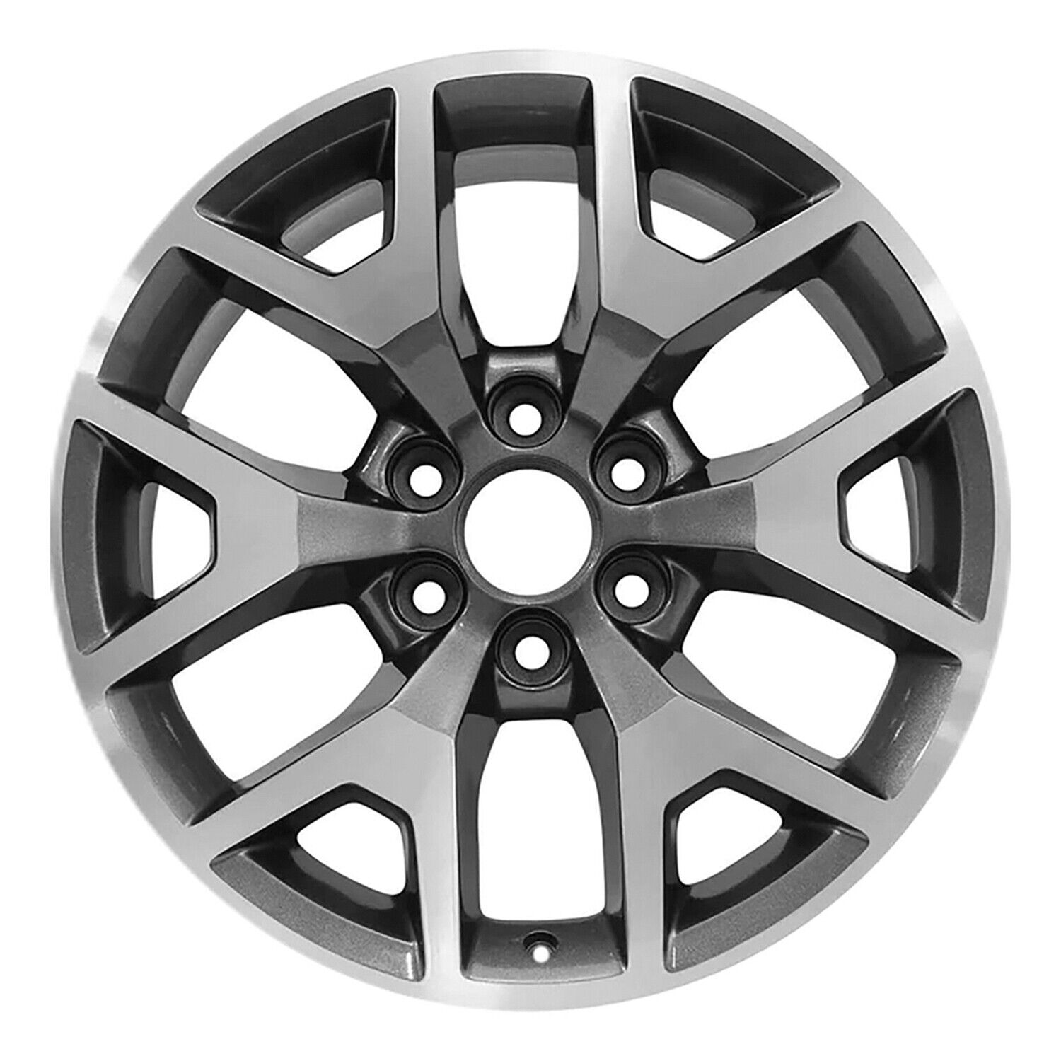 Reconditioned 20x9 Machined Medium Charcoal Metallic Wheel fits 560-05658